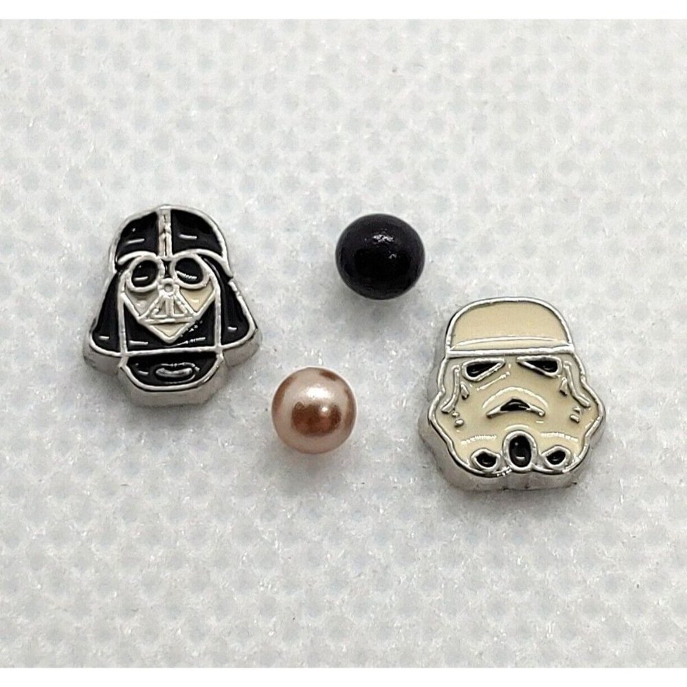 Star Wars: Darth Vader & Stormtrooper - Living Locket Floating Charms